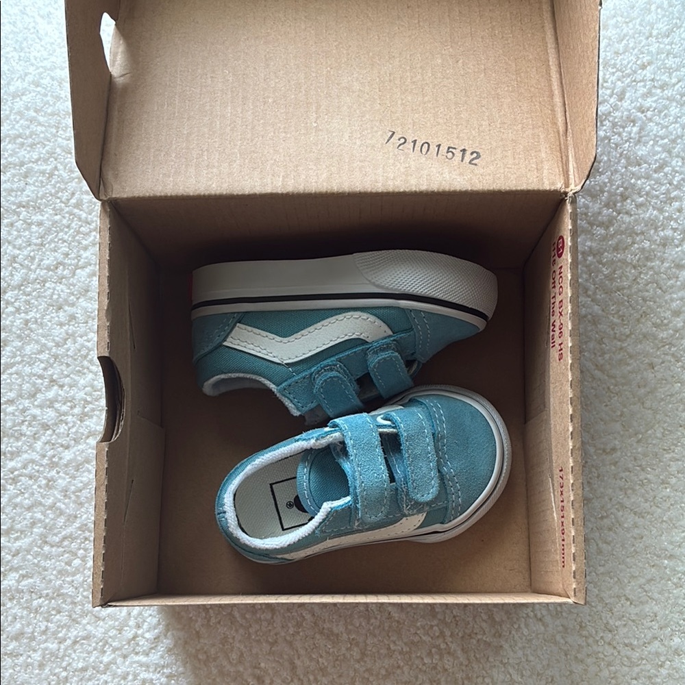 Kids Blue Vans Sneakers